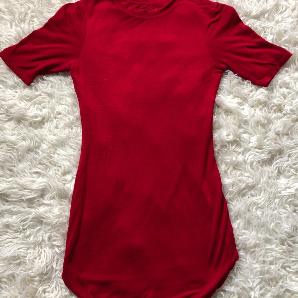 Fashion Nova Mini Red Dress